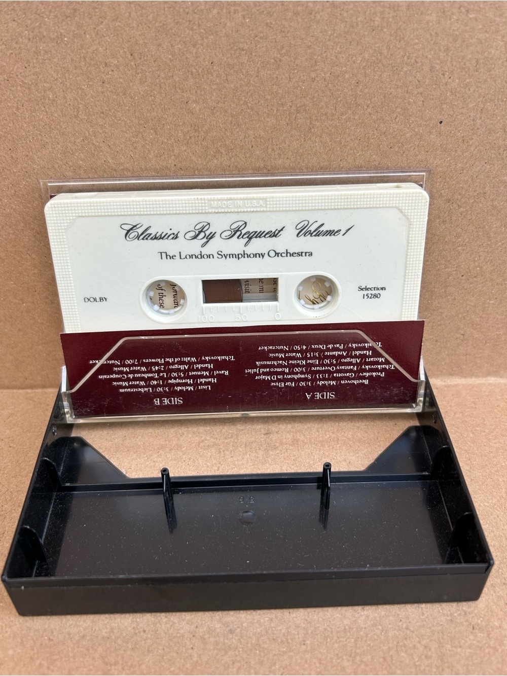 Victoria’s Secret Classics By Request Cassette Vol 1 London Symphony Orchestra - Picture 3 of 3